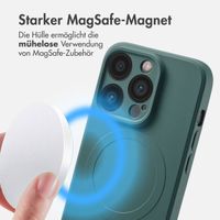 imoshion Color Back Cover mit MagSafe Apple iPhone 14 Pro - Dunkelgrün