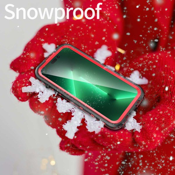 Redpepper Dot Plus Waterproof Case für das Apple iPhone 14 Pro - Schwarz