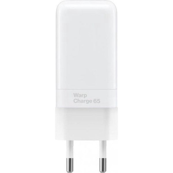 OnePlus Warp Charge USB-C Power Adaptor - 65W - Weiß