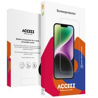 Accezz Full Cover Screen Protector aus gehärtetem Glas für das iPhone 14 Pro Max / 15 Plus / 16 Plus