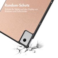 imoshion Trifold Klapphülle Lenovo Idea Tab Plus - Rose Gold