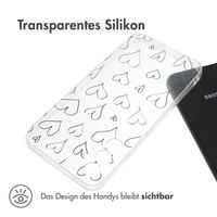 imoshion Design Hülle für das Samsung Galaxy A34 (5G) - Hearts