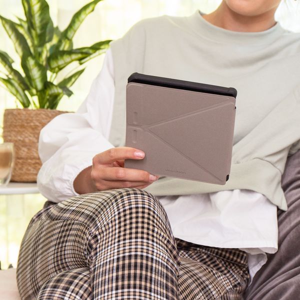 imoshion Klappbare Klapphülle für das Kobo Clara Colour / Kobo Clara BW - Rose Gold