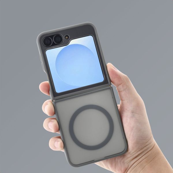 imoshion Color Guard Back Cover mit MagSafe Samsung Galaxy Z Flip 7 FE - Grau