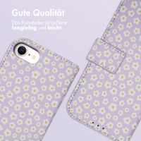 imoshion Design Klapphülle Apple iPhone SE (2022 / 2020) / 8 / 7 / 6(s) - White Daisy