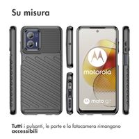 imoshion Thunder Backcover Motorola Moto G73 - Schwarz