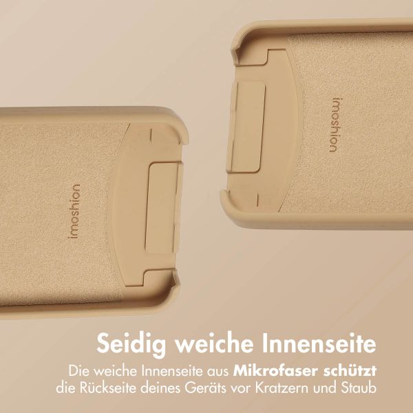 imoshion Color Backcover mit abnehmbarem Handykette und MagSafe Apple iPhone 16e - Nude
