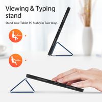 Dux Ducis Domo Klapphülle Apple iPad Air 11 Zoll (2025) M3 / (2024) M2 / Air 5 (2022) / Air 4 (2020) - Dunkelblau