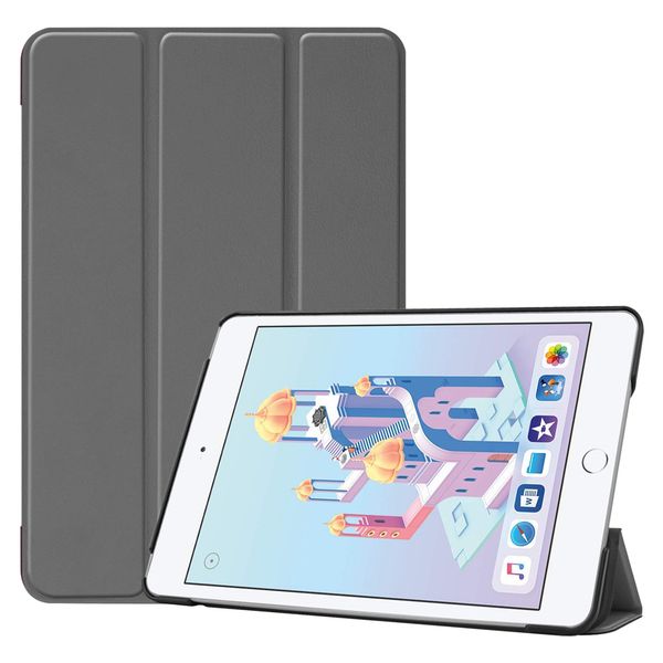 imoshion Trifold Klapphülle Apple iPad Mini 5 (2019) / Mini 4 (2015) - Grau