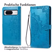 imoshion Mandala Klapphülle Google Pixel 8 - Türkis