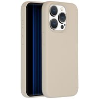 Accezz Liquid Silikoncase mit MagSafe für das iPhone 15 Pro - Stone