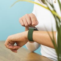 imoshion Geflochtenes Nylon-Armband Amazfit GTR - Dunkelgrün