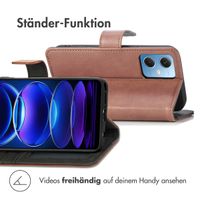 imoshion Luxuriöse Klapphülle Xiaomi Redmi Note 12 - Braun