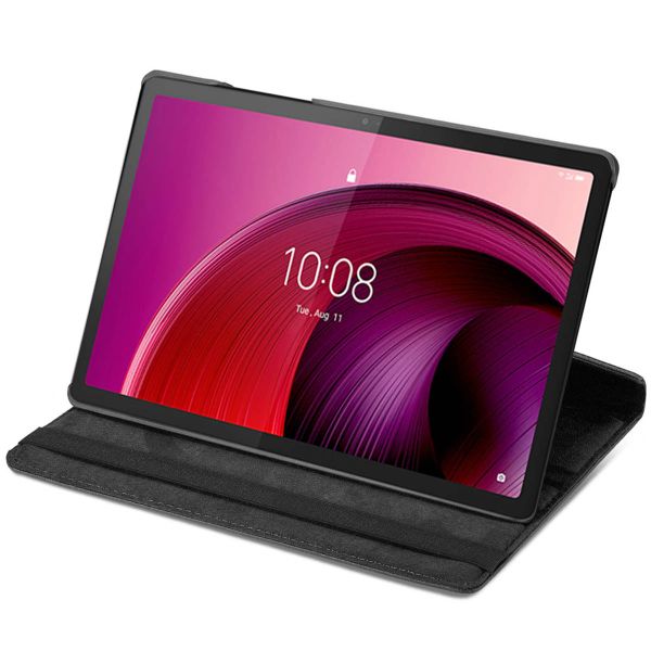 Gestalte deine eigene 360° drehbare Klapphülle für das Lenovo Tab M10 5G - Schwarz