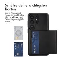 imoshion Backcover mit Kartenfach Samsung Galaxy S26 Ultra - Schwarz