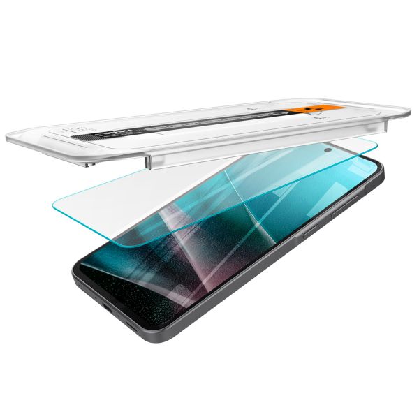 Spigen GLAStR Fit Displayschutzfolie 2er-Pack + Applicator Samsung Galaxy A36