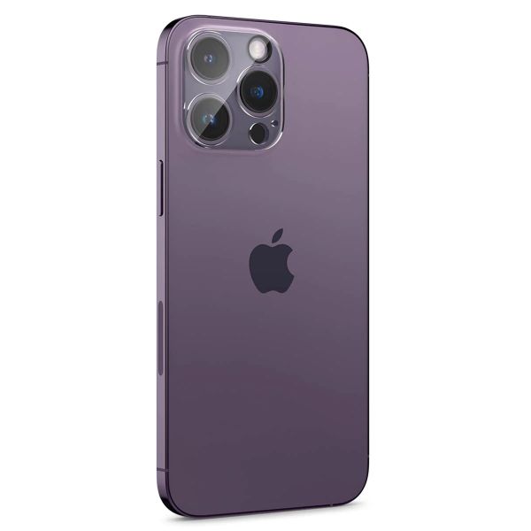 Spigen Glas.tR EZFit Optik Linsen Protektor 2er-Pack für das Apple iPhone 14 Pro / 14 Pro Max