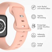 imoshion Silikonband⁺ für die Apple Watch Series 1 bis 9 / SE (38/40/41 mm) | Series 10 (42 mm) - Vintage Rose - Größe S/M