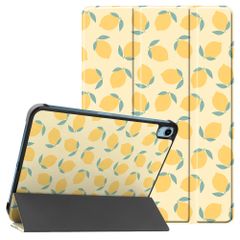 imoshion Design Trifold Klaphülle Apple iPad 11 (2025) 11 Zoll A16 / iPad 10 (2022) 10.9 Zoll - Citrus Dream