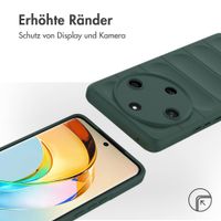 imoshion EasyGrip Back Cover für das Honor Magic 6 Lite - Dunkelgrün