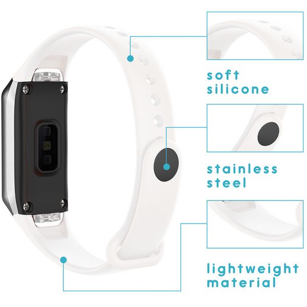 imoshion Silikonband für das Samsung Galaxy Fit - Weiß