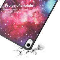 imoshion Design Trifold Klaphülle Apple iPad Mini 7 (2024) / iPad Mini 6 (2021) - Space
