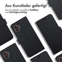 Accezz Wallet TPU Klapphülle Samsung Galaxy Xcover 7 Pro - Schwarz