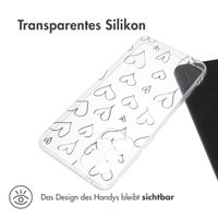 imoshion Design Hülle Samsung Galaxy A33 - Hearts