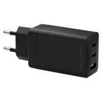 dbramante1928 Re-charge Ladegerät 2x USB-C 65 W und USB-A 18 W - Schwarz