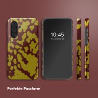 Selencia Vivid Back Cover Samsung Galaxy A36 / A56 - Moo'd Olive Dust