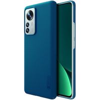 Nillkin Super Frosted Shield Case für das Xiaomi 12 Pro - Blau