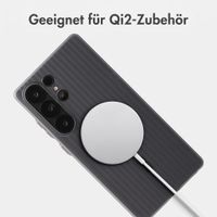 Accezz Lite Backcover mit MagSafe | Fluted | Samsung Galaxy S25 Ultra - Grau