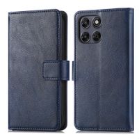 imoshion Luxuriöse Klapphülle Motorola Moto G77 / G67 - Dunkelblau