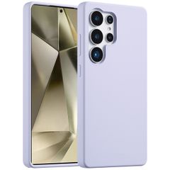 Accezz Liquid Silikoncase Samsung Galaxy S25 Ultra - Violett