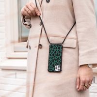 imoshion Design Hülle mit Band für das Samsung Galaxy A50 - Panther Illustration
