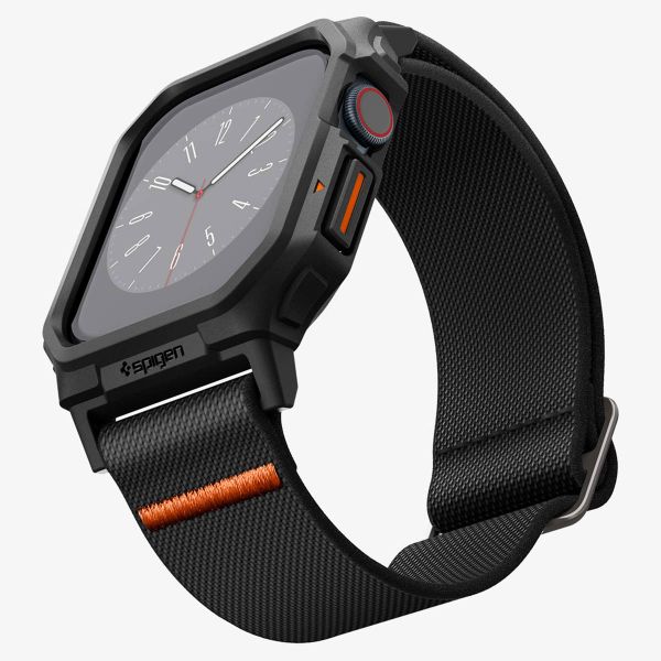 Spigen Lite Fit Pro™ Case + Armband für die Apple Watch Series 10 / 11 - 46 mm - Matt Schwarz