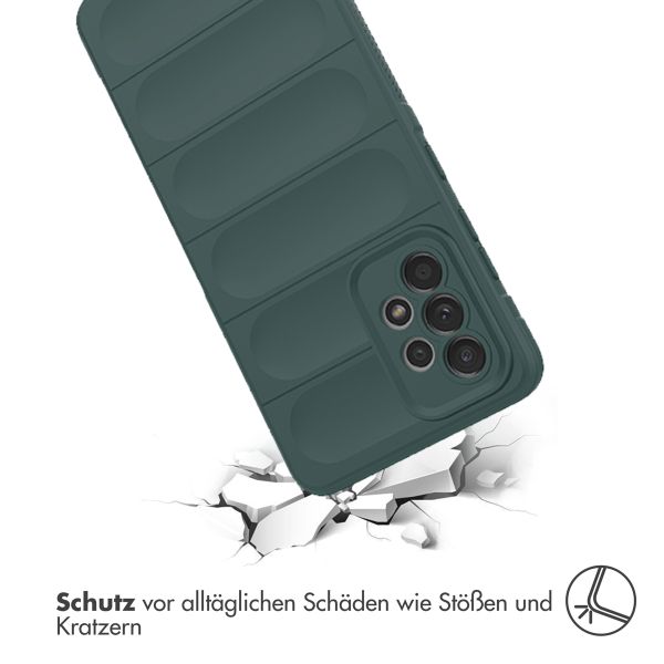 imoshion EasyGrip Back Cover für das Samsung Galaxy A52(s) (5G/4G) - Dunkelgrün