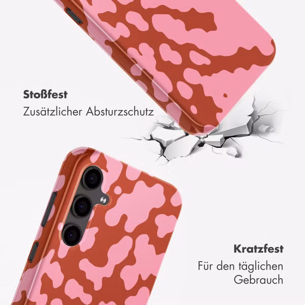 Selencia Vivid Back Cover Samsung Galaxy S24 FE - Moo’d Blush Pink