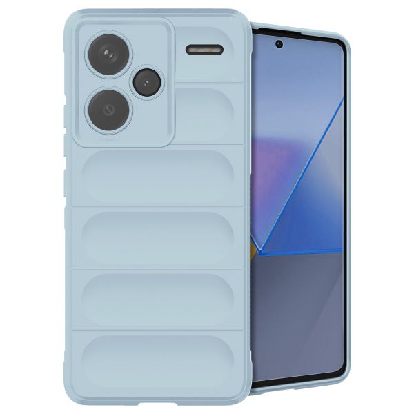 imoshion EasyGrip Back Cover für das Xiaomi Redmi Note 13 Pro Plus (5G) - Hellblau