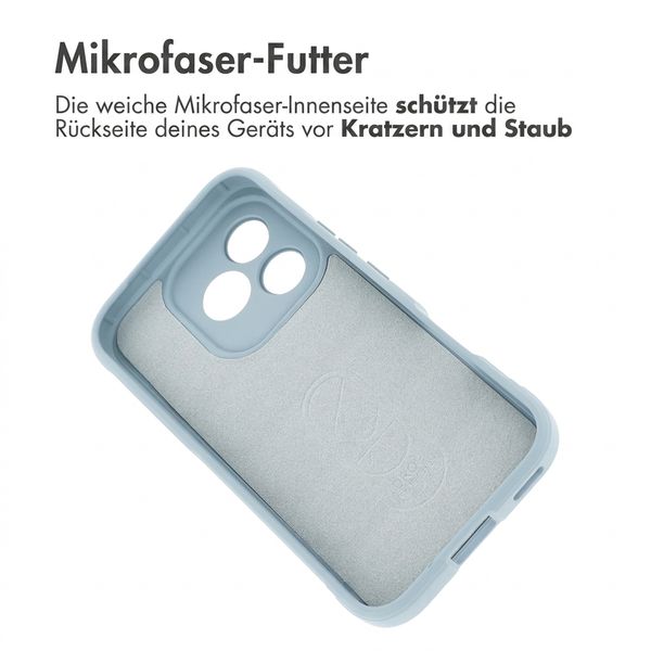 imoshion EasyGrip Backcover Honor 600 Lite - Hellblau
