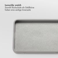 Selencia Olyn Abnehmbare Bookcase mit MagSafe Samsung Galaxy S26 Plus - Grau