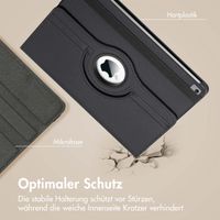 imoshion 360° drehbare Klapphülle Apple iPad 9 (2021) 10.2 Zoll / iPad 8 (2020) 10.2 Zoll / iPad 7 (2019) 10.2 Zoll - Schwarz