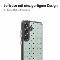 imoshion Design Hülle Samsung Galaxy A18 (4G) / A17 (4G/5G) - Polka Dot Mintgroen