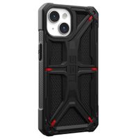 UAG Monarch Backcover für das iPhone 15 - Kevlar Black