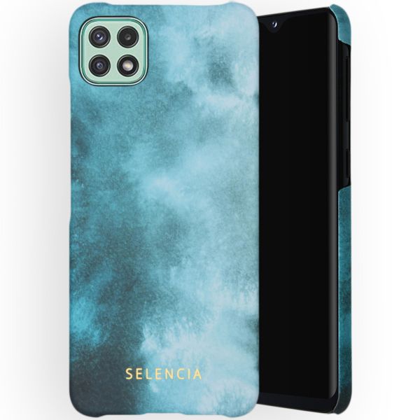 Selencia Maya Fashion Backcover Samsung Galaxy A22 (5G) - Air Blue