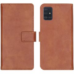 imoshion Luxuriöse Klapphülle Samsung Galaxy A51 - Braun