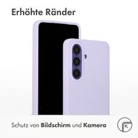 Accezz Liquid Silikoncase mit MagSafe Samsung Galaxy S26 Plus - Violett