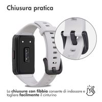 imoshion Silikonband für das  Huawei Band 6 / Honor Band 6 - Grau