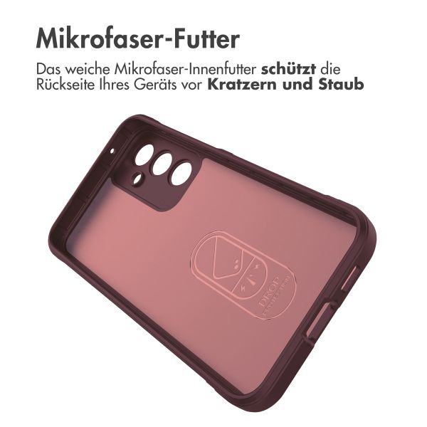 imoshion EasyGrip Backcover für das Samsung Galaxy S23 FE - Aubergine