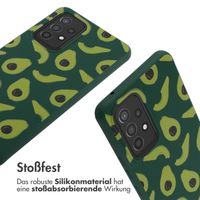 imoshion SilikonHülle design mit Band Samsung Galaxy A53 - Avocado Green